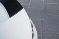 Tesla Roadster Sport blanc aileron carbone