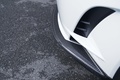Tesla Roadster Sport blanc spoiler avant carbone
