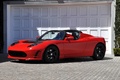 Tesla Roadster Sport rouge 3/4 avant gauche 2