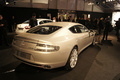 Aston Martin Rapide gris 3/4 arrière droit