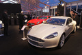 Aston Martin Rapide gris 3/4 avant gauche