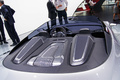 Mondial de l'Automobile Paris 2010 - Audi E-Tron Spyder anthracite capot moteur