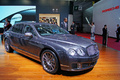 Mondial de l'Automobile Paris 2010 - Bentley Continental Flying Spur Speed anthracite 3/4 avant droit
