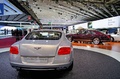 Mondial de l'Automobile Paris 2010 - Bentley Continental GT gris face arrière