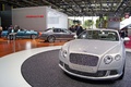 Mondial de l'Automobile Paris 2010 - Bentley Continental GT gris face avant