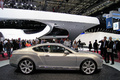 Mondial de l'Automobile Paris 2010 - Bentley Continental GT gris profil