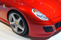 Mondial de l'Automobile Paris 2010 - Ferrari 599 SA Aperta rouge jante