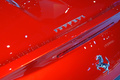 Mondial de l'Automobile Paris 2010 - Ferrari 599 SA Aperta rouge logos coffre