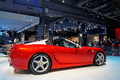 Mondial de l'Automobile Paris 2010 - Ferrari 599 SA Aperta rouge profil
