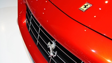 Mondial de l'Automobile Paris 2010 - Ferrari logos capot & calandre