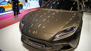 Mondial de l'Automobile Paris 2010 - Lotus Eterne anthracite face avant