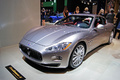 Mondial de l'Automobile Paris 2010 - Maserati GranTurismo S gris 3/4 avant gauche