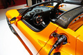 Mondial de l'Automobile Paris 2010 - Tesla Roadster Sport orange prise
