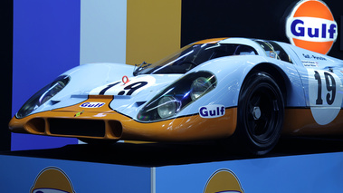 Porsche 917 Gulf 3/4 avant gauche coupé