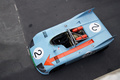 Porsche Gulf 3/4 avant gauche vue du dessus