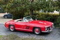 Mercedes Benz 300 SL Roadster, 1958, rouge, 3-4 avd