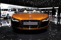 Salon de Genève 2010 - Audi R8 Spyder marron face avant