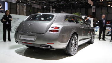 Salon de Genève 2010 - Bentley Continental Flying Star anthracite 3/4 arrière droit 