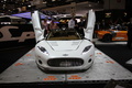 Salon de Genève 2010 - Spyker C8 Aileron blanc face avant portes ouvertes