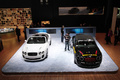 Bentley Continental Supersports Convertible Ice Speed Record blanc & noir face avant vue de haut