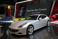 Ferrari FF gris 3/4 avant gauche