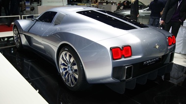 Gumpert Tornante gris 3/4 arrière gauche