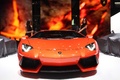 Lamborghini Aventador LP700-4 orange face avant