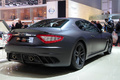 Maserati GranTurismo MC Stradale noir mate 3/4 arrière droit