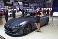 Maserati GranTurismo MC Stradale noir mate 3/4 avant gauche