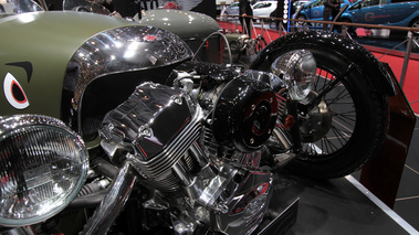 Morgan Threewheeler vert mate moteur