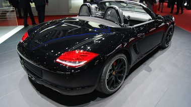 Porsche Boxster S Black Edition 3/4 arrière droit