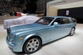 Rolls Royce 102EX bleu 3/4 avant gauche