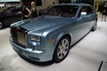 Rolls Royce 102EX bleu 3/4 avant gauche