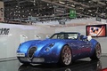 Wiesmann MF5 Roadster bleu 3/4 avant gauche