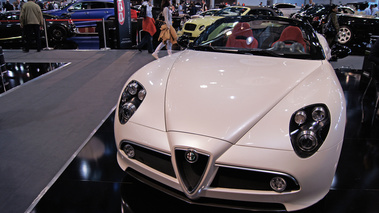 Top Marques Monaco 2010 - Alfa Romeo 8C Competizione blanc face avant 