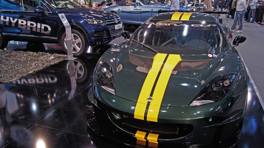 Top Marques Monaco 2010 - Lotus Evora Cup vert foncé face avant