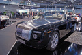 Top Marques Monaco 2010 - Rolls Royce Phantom Drophead Coupe noir 3/4 avant gauche