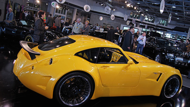 Top Marques Monaco 2010 - Wiesmann MF5 GT jaune profil penché