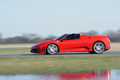 Ferrari F430 Spider rouge filé