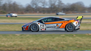 Lamborghini Gallardo GT3 gris/orange filé