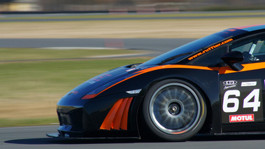 Lamborghini Gallardo GT3 noir/orange jante filé