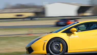 Lamborghini Gallardo LP550-2 Valentino Balboni jaune filé coupé