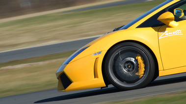 Lamborghini Gallardo LP550-2 Valentino Balboni jaune jante filé