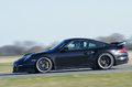 Porsche 997 GT2 noir filé penché
