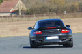 Porsche 997 Turbo noir face arrière