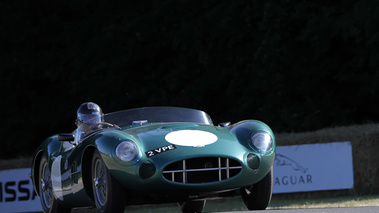 Aston Martin DBR2, verte, 3/4 avt drt