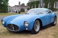Maserati A6GCS/53, bleue, 3/4 avt gche