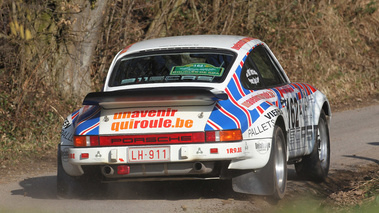 Porsche 911 SC RS, blanche, Patrick Snijers, action, 3-4 ard