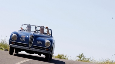 Alfa Romeo 6C 2500 SS, bleu, action face