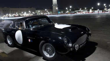 Aston Martin DB4 GT Zagato, noire, 3-4 avd